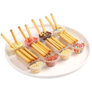 Buy cheap Casual Snacks Cookie Stick Biscuits With Cream Chocolate Sauce from wholesalers