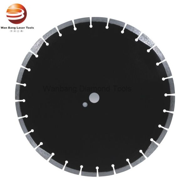 Quality 350mm Laser Welded Asphalt Cutting Blades With Protective Segment for sale