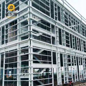 Custom Steel Truss Roof Warehouse Q235B Q355B Prefabricated Structure