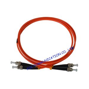 Buy cheap LSZH OM1 Duplex Fiber Optic Patch Cord , Multi Mode ST ST Patch Cable from wholesalers