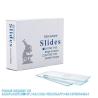 Microscope Slides Concave, Single Concave 50pcs Glass Slide With Depression For Wet Specimen, Lab Sample Observe for sale