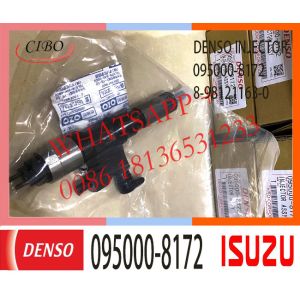 Buy cheap COMMON RAIL INJECTOR 095000-8170 095000-8172 8-98121163-0 FOR ISUZU 6HK1 ENGINE from wholesalers