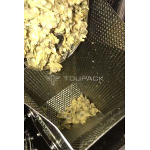 Buy cheap Auto Weighing Filling And Sealing Machine For Bottle Tin Can 10-500g Canned Snail Meat from wholesalers