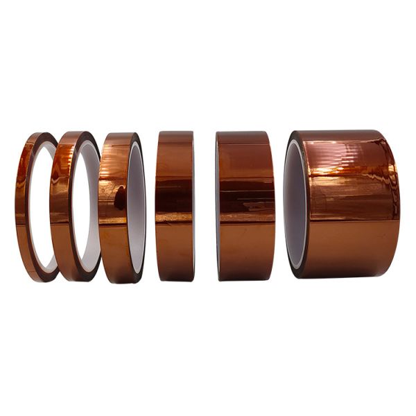 Quality Die Cut Polyimide Film Adhesive Tape H Grade Single Side Coated No Releasing for sale