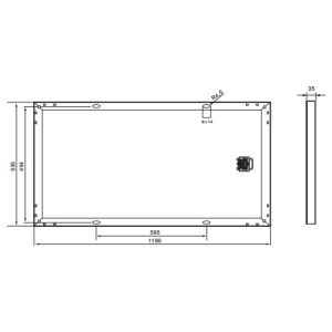 Buy cheap 90W high quality&competitive price monocrystalline solar module solar panel for solar street light/system from wholesalers