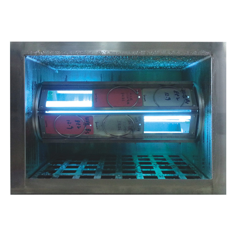 Buy cheap BGD 852 Bench UV light Accelerated Aging Chambers UV Light Accelerated Weathering Test Machine from wholesalers