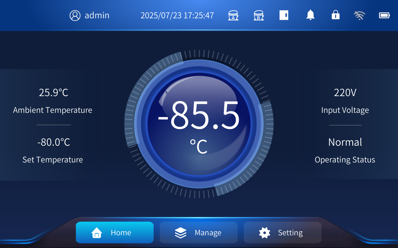 Midea Brand -86 Degree Lab Pharmaceutical Deep Freezer and Refrigerator
