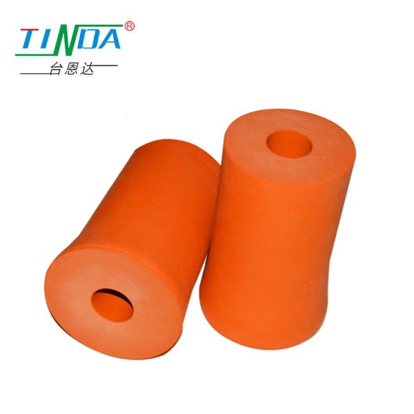 Quality High Durability High Temp Hot Pressed Silicone Rubber Roller Customizable for sale