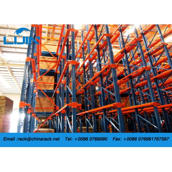 Buy cheap Pallet Industrial Storage Rack System Corrosion Resistance SS400 Steel from wholesalers