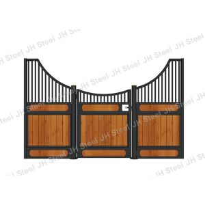 Portable Bamboo Plank Metal Frame Horse Stable Partitions