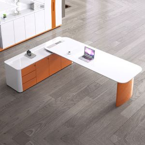 Buy cheap Personalized L-shaped Executive Desk Office Furniture Customized Desks from wholesalers