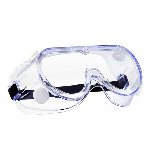 Quality Anti Shock Protective Eyewear Goggles Transparent With Elastic Headband for sale
