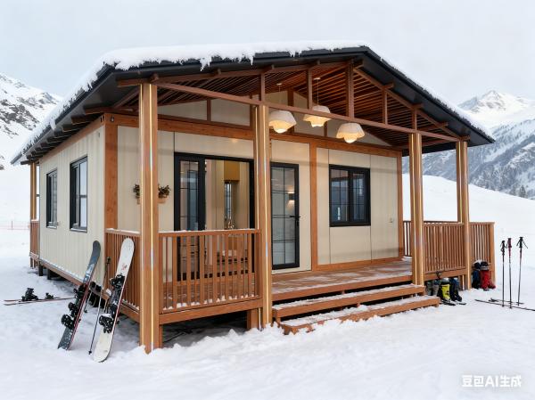 Buy cheap Expandable Container House with Gable Roof 5.5 Tons Net Weight and L5700*W6660*H2650mm Size Prefabricated Tiny Home from wholesalers