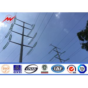 Buy cheap 12 Sides 10mm 13m Coating Electrical Power Pole Galvanization from wholesalers