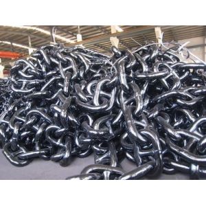 Buy cheap U2 black tarred stud link anchor chain product