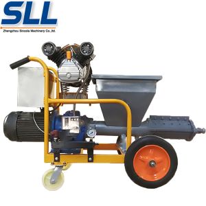 Buy cheap Multifunctional Wall Plastering Machine / Cement Mortar Plastering Machine from wholesalers