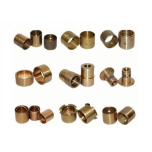 Buy cheap Cylindrical Bronze Bushings And Bearings , Lubricated Bronze Sleeve Bearings ISO9001 from wholesalers