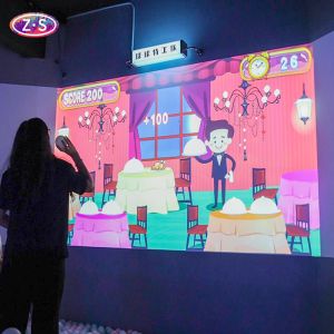 Buy cheap Vibrant Interactive Wall Projection With Double Interactive Effects Leisure Activities from wholesalers
