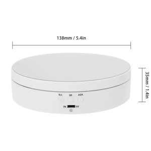 Buy cheap Rechargeable 360 Degree Electric Rotating Turntable For Photography Customized from wholesalers