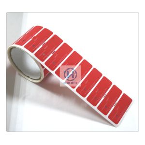 Buy cheap Customized Sharp Magnetic Security Labels Free Sample 66mm * 22mm product