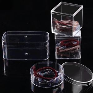 Buy cheap Custom Size Rectangle Clear Plastic Box Transparent Acrylic Box with Lid from wholesalers