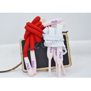 Buy cheap Silicone End L125cm Elastic Drawstring Cord Cotton Cord For Drawstring Bags from wholesalers