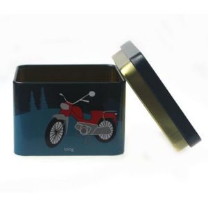 Buy cheap Small Square Custom Tin with Plus Lid from wholesalers