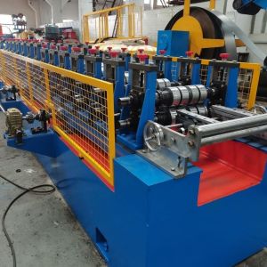 120mm Width Stud Track Roll Forming Machine 4KW Galvanized Channel Steel Profile