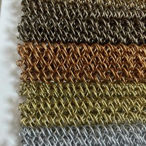 Buy cheap Customized Aluminum Coil Curtain Metal Chain Drapery Fabric For Bars Screen Ceiling from wholesalers