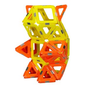 China Magnetic Tile Assembly With Versatile Shapes For Animals And Plants  Lesser Panda on sale