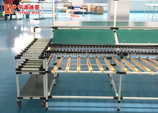 Buy cheap Adjustable Roller Conveyor System , Powered Roller Conveyor With Strong Load Capacity from wholesalers