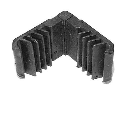 Buy cheap aluminium profile plastic corner for sale from wholesalers