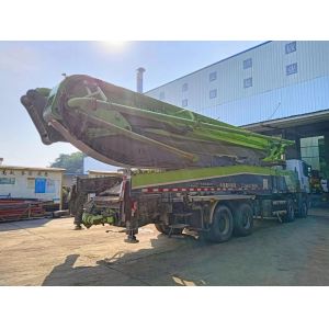 Buy cheap 2018 Zoomlion 56m Truck-Mounted Concrete Pump with 6 Sections RZ Fold Boom and Euro V Emission from wholesalers
