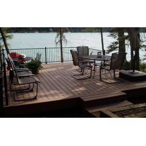 Buy cheap 2200mm Co Extrusion Waterproof Solid WPC Wood Plastic Composite Decking from wholesalers