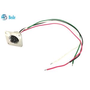 Buy cheap Female 8 Pin Flange Mounting RET Control Cable Connector AISG C485 A4 Style from wholesalers