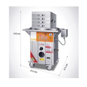 Automatic Steam Vermicelli Maker Processing Fresh Pasta Making Instant Rice
