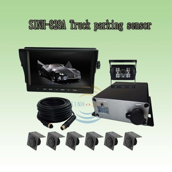 Buy cheap Parking Radar System with 6 Sensors for Various Large Vehicles with 0.4-5.0m Detection Range, LCD Display Distance and B from wholesalers