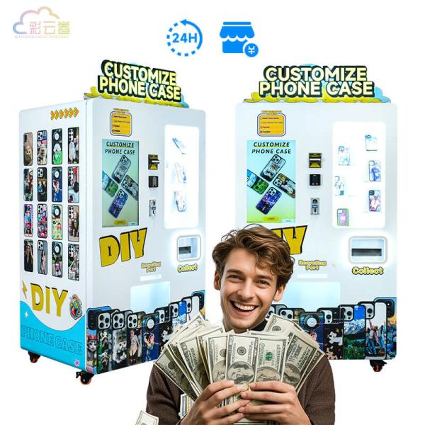 Buy cheap Android IOS Phone Case Printing Vending Machine with Global Language Support and QR Code Payment Method from wholesalers