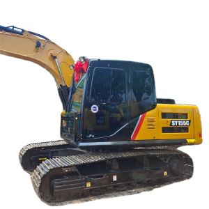 Buy cheap Sany155 Second-hand Excavators with ISUZU Engine and 0.53 m3 Bucket Capacity in Shanghai from wholesalers