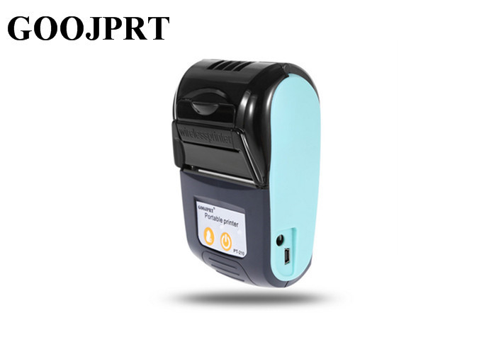 PT210 Mini HandHeld Portable Wireless Printer , Mobile Receipt Printer OEM / ODM