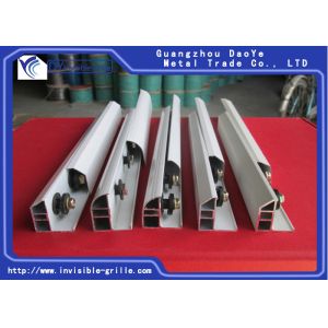 Buy cheap Invisible Grilles Aluminium Window Track , Anti Rust Aluminium Track Rail from wholesalers