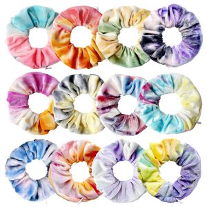 Buy cheap New Arrival Tie-dye Velvet Hair Scrunchie from wholesalers