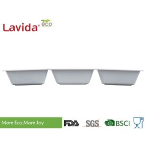 Buy cheap Waterproof Melamine White Serving Tray High Temperature Tolerance Phthalate Free from wholesalers