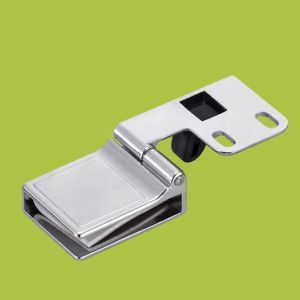 Buy cheap Zinc alloy glass gate hinge with Chrome Gold finish from wholesalers