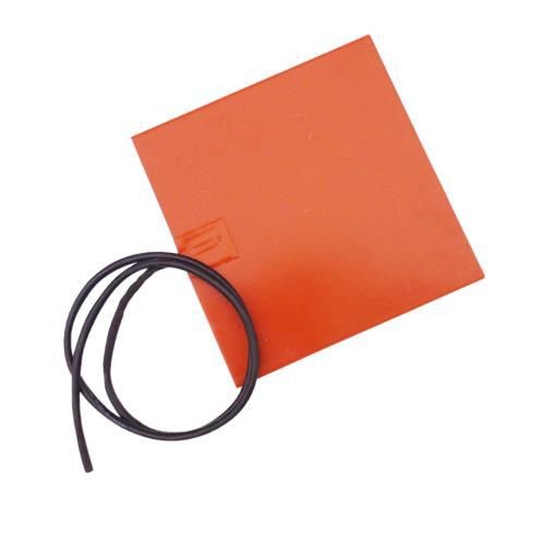 100-300deg Heating Pad Silicone , 1000mm DC Silicone Heater