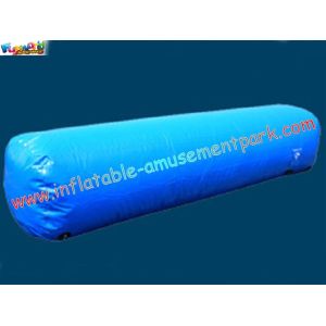 Buy cheap Custom Blue 0.9mm Durable Commercial Grade PVC Tarpaulin Inflatable Paintball Bunkers from wholesalers