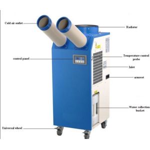 Buy cheap Portable Spot Air Conditioner Cooler With Condensate Overflow Protection from wholesalers