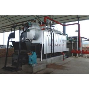 Buy cheap High Pressure Biomass Wood Boiler 10 T / H 20 ℃ Water Inlet Temperature product