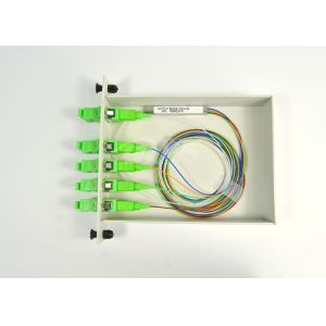 Buy cheap LGX 1260~1650nm, 1*4 PLC ptical Fiber Splitter Cassette Type from wholesalers
