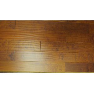 Buy cheap Birch  Engineered Flooring Teak color,handscraped from wholesalers